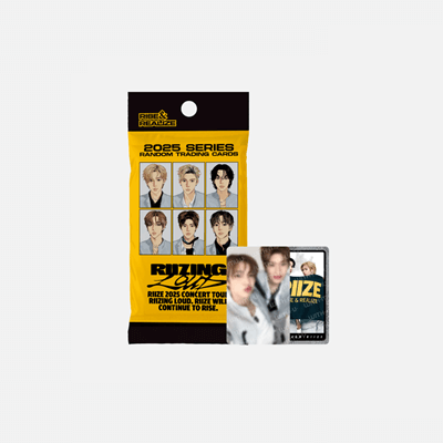 RIIZE CONCERT TOUR RIIZING LOUD OFFICIAL MD    [RANDOM TRADING CARD]