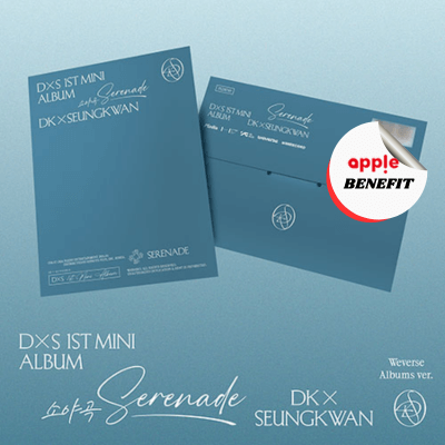 SEVENTEEN DK x SEUNGKWAN 1ST MINI ALBUM  소야곡  SERENADE   (WEVERSE ALBUM VER.)   |   KPOP USA APPLE OFFICIAL GROUP POLAROID PHOTOCARD + LOGO POLAROID PHOTOCARD