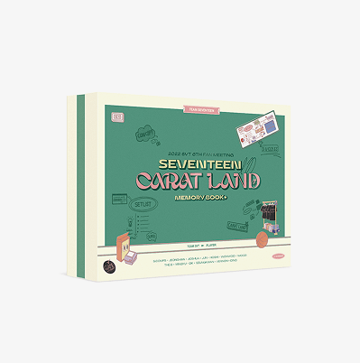 SEVENTEEN 6TH FAN MEETING 2022 SEVENTEEN IN CARAT LAND MEMORY BOOK + DIGITAL CONTENTS