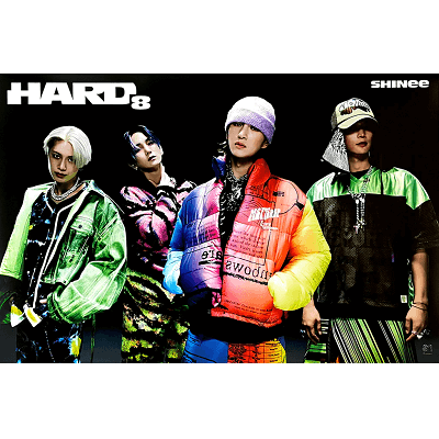 SHINEE THE 8TH ALBUM HARD  POSTER | DREAMER VER.