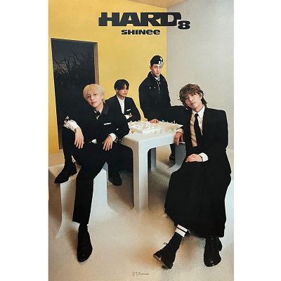SHINEE THE 8TH ALBUM HARD  POSTER |  MAKER  VER.