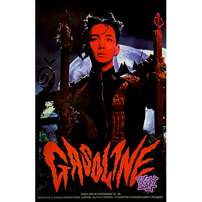 SHINEE KEY THE 2ND ALBUM GASOLINE  POSTER |  FLOPPY VER.