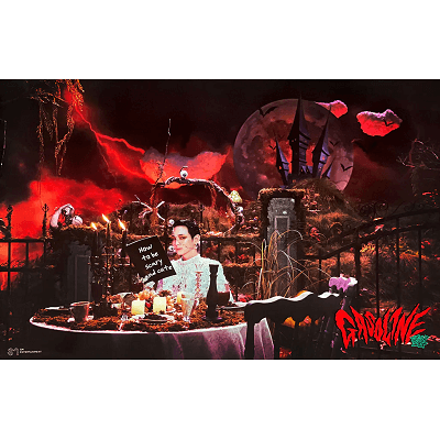 SHINEE KEY THE 2ND ALBUM GASOLINE  POSTER |  BOOKLET VERSION A