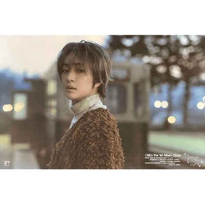 SHINEE ONEW 1ST ALBUM CIRCLE DIGIPACK VER POSTER |  VERSION B