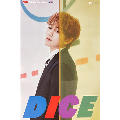 ONEW 2ND MINI ALBUM DICE DIGIPACK VER. POSTER |  VERSION A