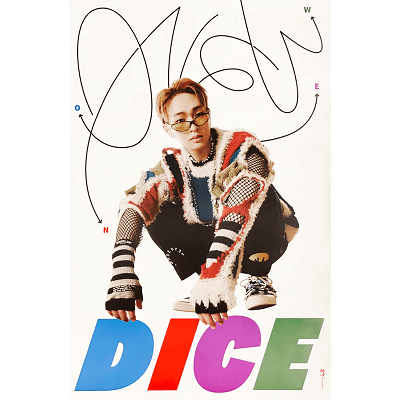 ONEW 2ND MINI ALBUM DICE PHOTOBOOK VER. POSTER |  VERSION B