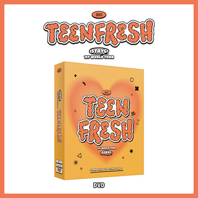 STAYC 1ST WORLD TOUR  TEENFRESH DVD