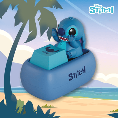 [DISNEY]  STITCH KEYCAP RANDOM KEYRING