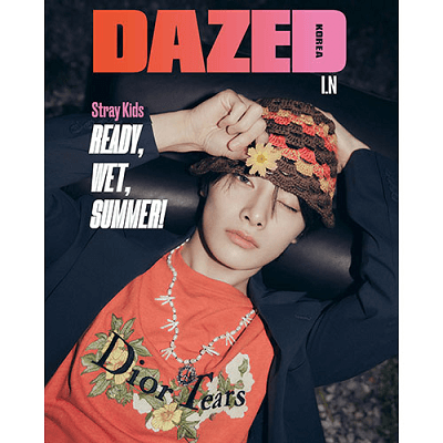 STRAY KIDS I.N DAZED 2023-7 MAGAZINE VER. B