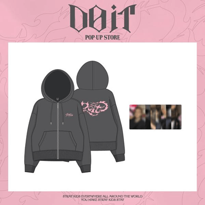STRAY KIDS DO IT POP-UP STORE OFFICIAL MD   [ZIP-UP HOODIE]