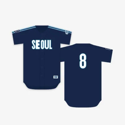 STRAY KIDS Everywhere All Around The World in SEOUL OFFICIAL MD    [BASEBALL JERSEY SEOUL VER.]      [PRE]