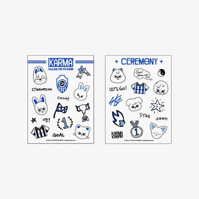 STRAY KIDS KARMA POP-UP OFFICIAL MD   [TATTOO STICKER]