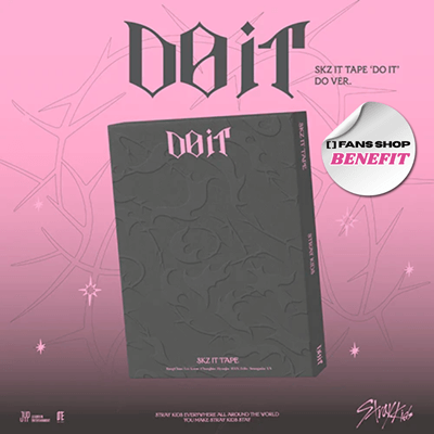 STRAY KIDS ALBUM SKZ IT TAPE  [DO IT]  DO VER.  (LIMITED VER.)   |  FANS SHOP OFFICIAL PHOTOCARD INCLUDED PER ALBUM (RANDOM 1 OUT OF 8)