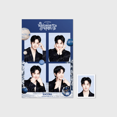 EXO SUHO WELCOME TO SU:HOMME ENCORE OFFICIAL MD   (4CUT & ID PHOTO SET)