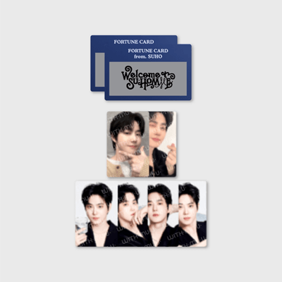 EXO SUHO WELCOME TO SU:HOMME ENCORE OFFICIAL MD   (FORTUNE SCRATCH SET)