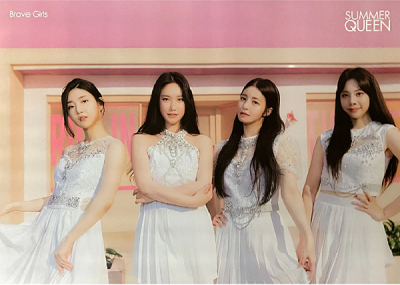 BRAVE GIRLS SUMMER QUEEN POSTER | B VERSION