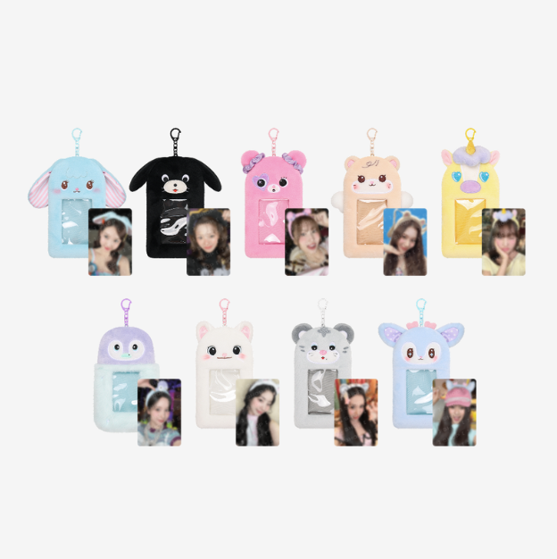 TWICE 11TH ANNIVERSARY 'TWICE the THRILL' POP-UP  OFFICIAL MD  [TDOONGZ PLUSH]  PHOTOCARD HOLDER VER.        [PRE]