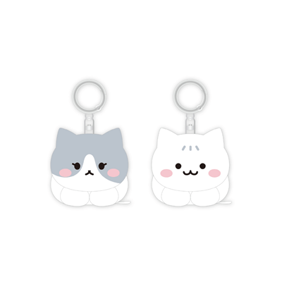 TAEMIN LOVE BLOSSOM GGUNG DAENG OFFICIAL MD    [MINI PLUSH KEYRING]  CAT LOAF VER.