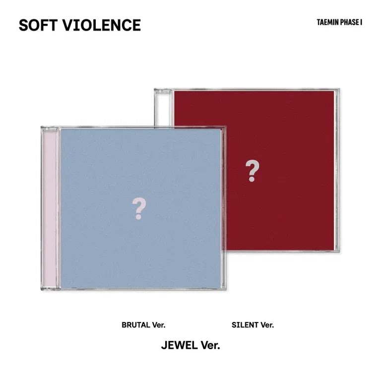 SHINEE TAEMIN ALBUM PHASE I: Soft Violence  (JEWEL VER.)   |  2 ALBUMS SET    [PRE]