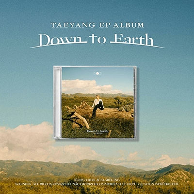 BIGBANG TAEYANG EP ALBUM DOWN TO EARTH