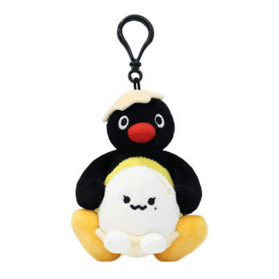 GIRLS GENERATION TAEYEON PINGU x TAENG-GEU OFFICIAL MD  [PLUSH DOLL KEYRING]  HUG VER.