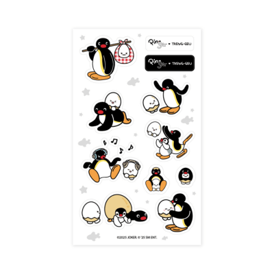 GIRLS GENERATION TAEYEON PINGU x TAENG-GEU OFFICIAL MD  [CHARACTER STICKER]