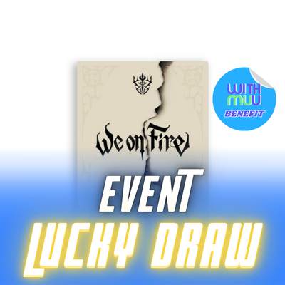 [LUCKY DRAW]  &TEAM 3RD EP ALBUM WE ON FIRE (LIMITED EDITION)    |  KPOP USA WITHMUU OFFICIAL PHOTOCARD (RANDOM 1 OUT OF 9)       [PRE]