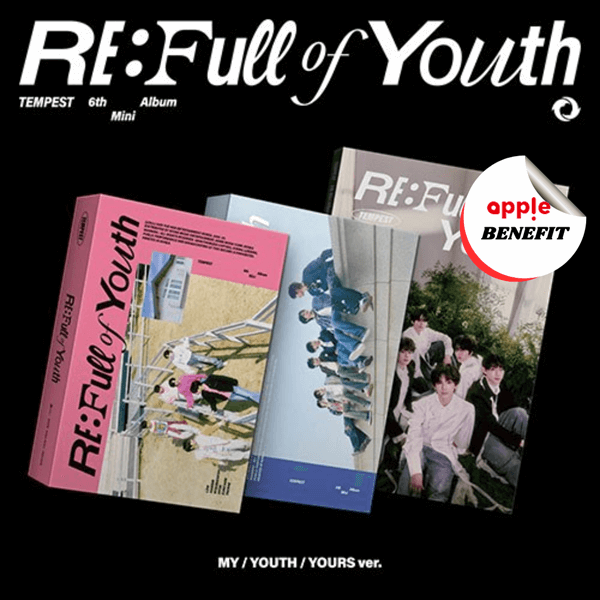 TEMPEST 6TH MINI ALBUM RE : FULL OF YOUTH   |    KPOP USA APPLE OFFICIAL PHOTOCARD  (RANDOM 1 OUT OF 6)