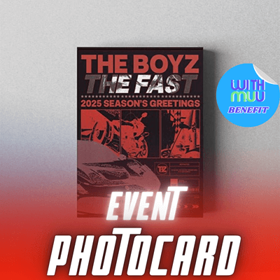 THE BOYZ 2025 SEASON'S GREETINGS   |   KPOP USA WITHMUU OFFICIAL PHOTOCARD SET