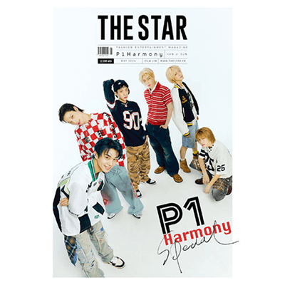 P1HARMONY THE STAR 2025-05  MAGAZINE   |  INCLUDES PRE ORDER GIFT  PHOTOCARD  (RANDOM 1 OUT OF  6)