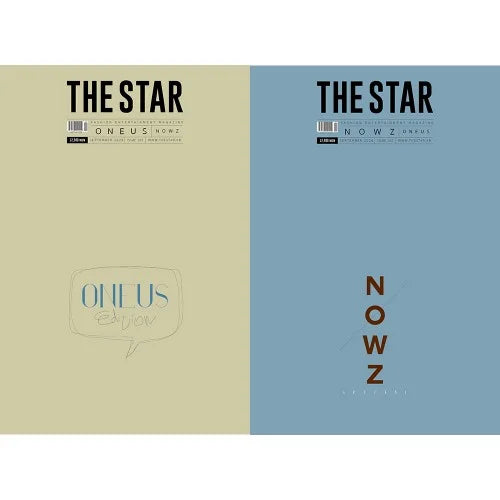 ONEUS & NOWZ  THE STAR 2026-09 MAGAZINE   | INCLUDES PRE ORDER GIFT PHOTOCARD (RANDOM 1 OUT OF 5)     [PRE]