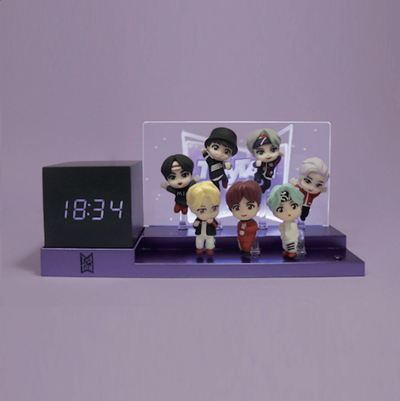 BTS X TINYTAN MAGIC DOOR DIORAMA LIGHT CLOCK