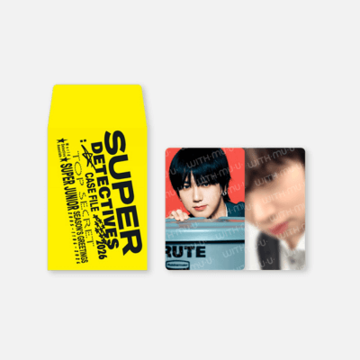 SUPER JUNIOR 2026 SM ARTIST SEASON'S GREETINGS  OFFICIAL MD  [RANDOM TRADING CARD]