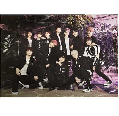 TREASURE 3RD SINGLE ALBUM THE FIRST STEP : CHAPTER THREE  DOUBLE-SIDED POSTER