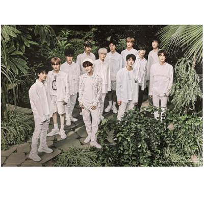 TREASURE 3RD SINGLE ALBUM THE FIRST STEP : CHAPTER THREE  DOUBLE-SIDED POSTER