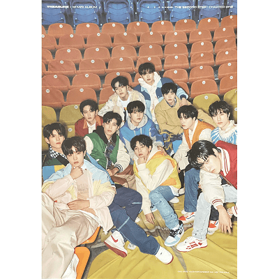 TREASURE  1ST MINI ALBUM THE SECOND STEP: CHAPTER ONE  DOUBLE-SIDED POSTER