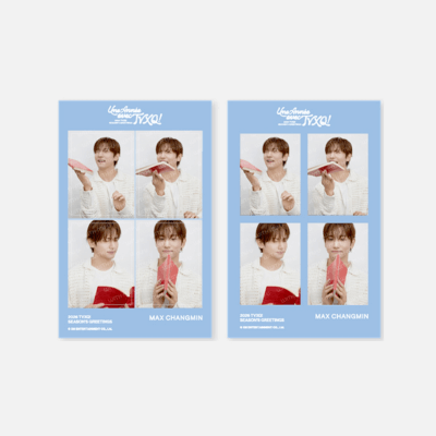 TVXQ 2026 SM ARTIST SEASON'S GREETINGS  OFFICIAL MD  [4CUT PHOTO SET]
