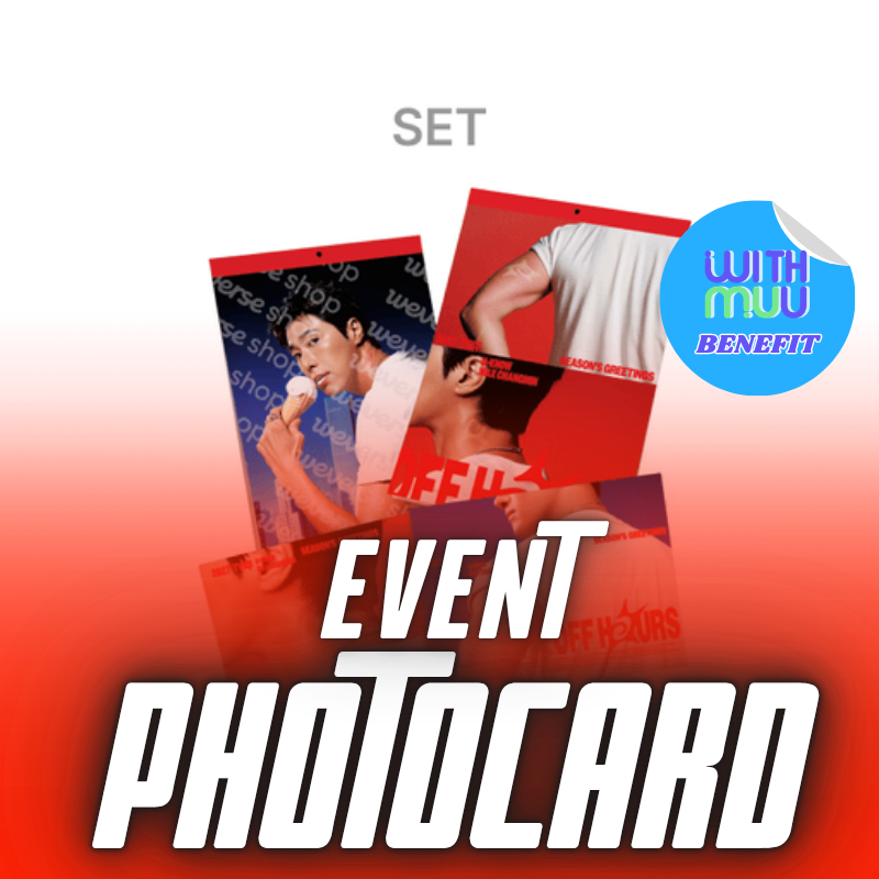 TVXQ  2027 SEASON'S GREETINGS  + 2027 WALL CALENDAR  SET     |   WITHMUU OFFICIAL  PHOTOCARD SET    +  OFFICIAL PHOTOCARD (RANDOM 1 OUT OF 2)   SET ONLY    [PRE]