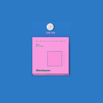 TWICE TWICETAGRAM 1ST ALBUM | INCLUDES 1 RANDOM TWICE PHOTOCARD TWICE TWICETAGRAM 1ST ALBUM | INCLUDES 1 RANDOM TWICE PHOTOCARD