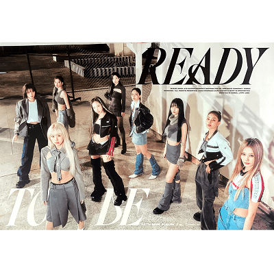 TWICE 12TH MINI ALBUM READY TO BE POSTER | BE VER.