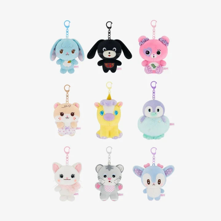 TWICE 11TH ANNIVERSARY 'TWICE the THRILL' POP-UP  OFFICIAL MD  [TDOONGZ]  PLUSH KEYRING VER.        [PRE]