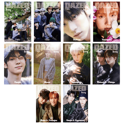 TWS DAZED & CONFUSED KOREA 2024-07 MAGAZINE  BOY'S EDITION