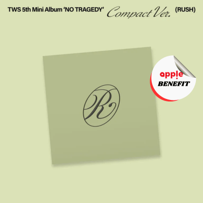 TWS 5TH MINI ALBUM NO TRAGEDY  (COMPACT VER.)  RUSH VER.    |   KPOP USA APPLE OFFICIAL  PHOTOCARD (RANDOM 1 OUT OF 18)
