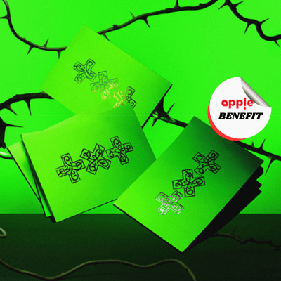 TXT 7TH YEAR : A MOMENT OF STILLNESS IN THE THORNS  (THORN VER.)  - 5 ALBUMS SET   |   KPOP USA APPLE OFFICIAL  PHOTOCARD B  (RANDOM 1 OUT OF 5)  + ADDED GROUP PHOTOCARD B (SET ONLY)