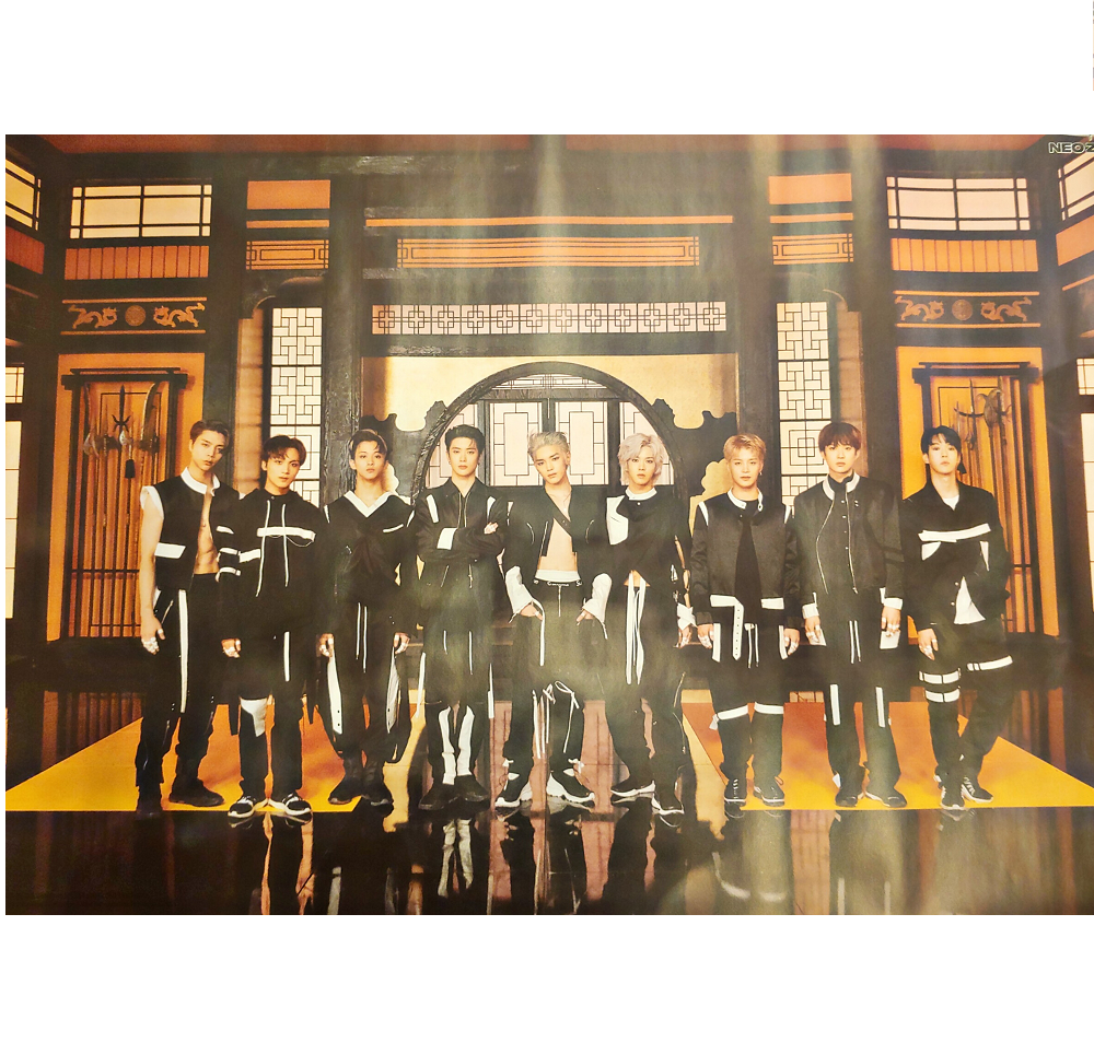 NCT 127 NO 127 NEO ZONE KIT OFFICIAL POSTER