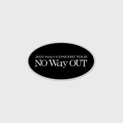 WAYV 2025 CONCERT TOUR NO WAY OUT  OFFICIAL MD   [LOGO BADGE]