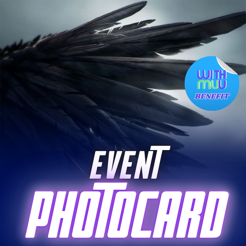 WE GO-6 1ST MINI ALBUM SIX HEARTS   (ANGEL PHOTOCARD VER.)    |  WITHMUU OFFICIAL PHOTOCARD A   (RANDOM 1 OUT OF 5)     [PRE]