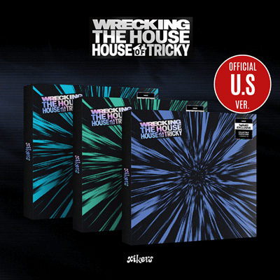 XIKERS ALBUM HOUSE OF TRICKY : WRECKING THE HOUSE    (U.S VER)   HELLO82 [POP-UP EXCLUSIVE]  -  3  ALBUMS SET   |   INCLUDES  INTERNATIONAL EXCLUSIVE PHOTOCARD + POP-UP EXCLUSIVE PHOTOCARD (RANDOM 1 OUT OF 10)