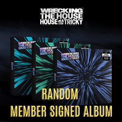 XIKERS ALBUM HOUSE OF TRICKY : WRECKING THE HOUSE    (U.S VER)   HELLO82 POP-UP EXCLUSIVE   [RANDOM MEMBER SIGNED ALBUM]   |   INCLUDES  INTERNATIONAL EXCLUSIVE PHOTOCARD + HELLO82 EXCLUSIVE PHOTOCARD (RANDOM 1 OUT OF 10)