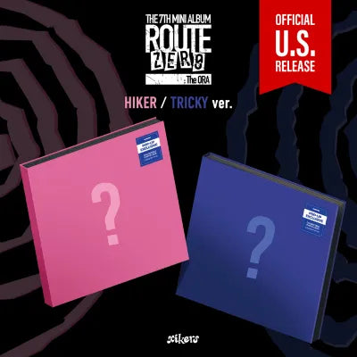 XIKERS 7TH MINI ALBUM ROUTE ZERO : The ORA  (U.S VER)  HELLO82 [POP-UP EXCLUSIVE]    |   INCLUDES  INTERNATIONAL EXCLUSIVE PHOTOCARD (RANDOM 1 OUT OF 10) + HELLO82 POP-UP EXCLUSIVE PHOTOCARD (RANDOM 1 OUT OF 10)